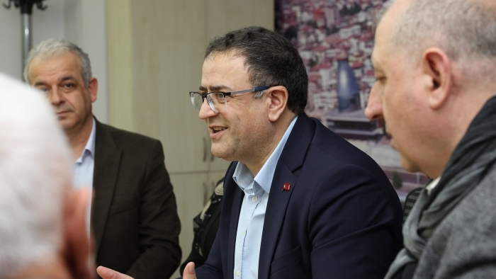 Başkan Gökçe, MHP İlçe Teşkilatını Konuk Etti